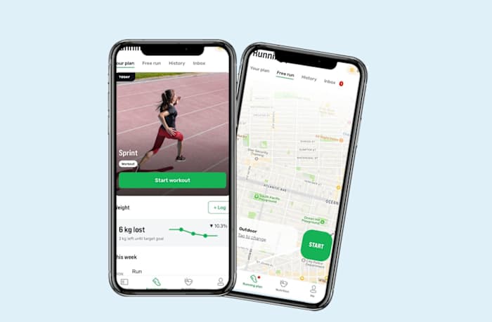 Joggo app screenshot